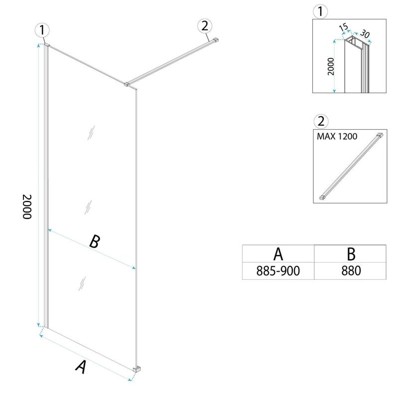 Фото AQUABATH AB-01ZR04-C-900-C