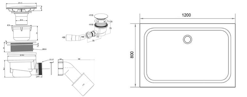 Фото AQUABATH AB-04F-1280-2000_ABR-120.8