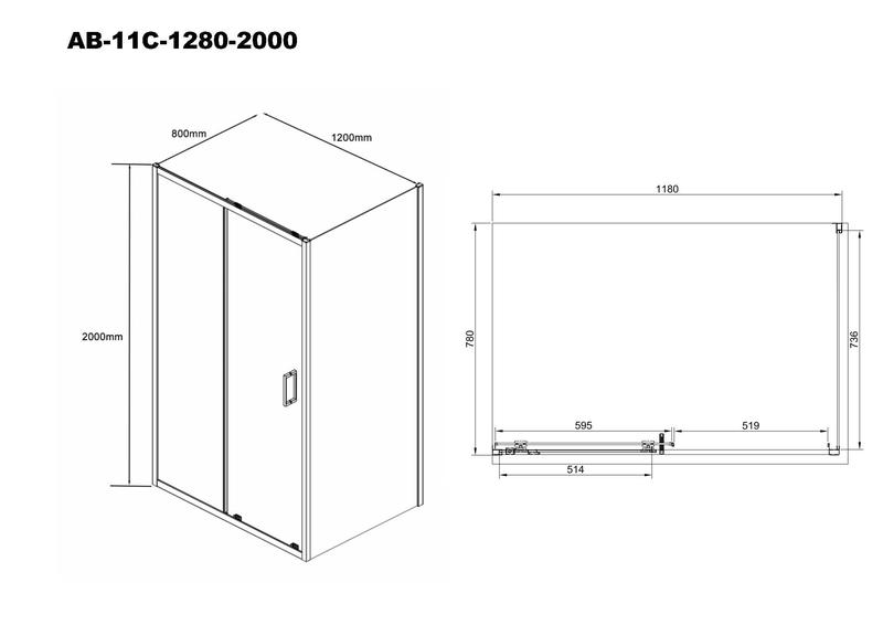 Фото AQUABATH AB-11C-1280-2000_AB010-SS-600