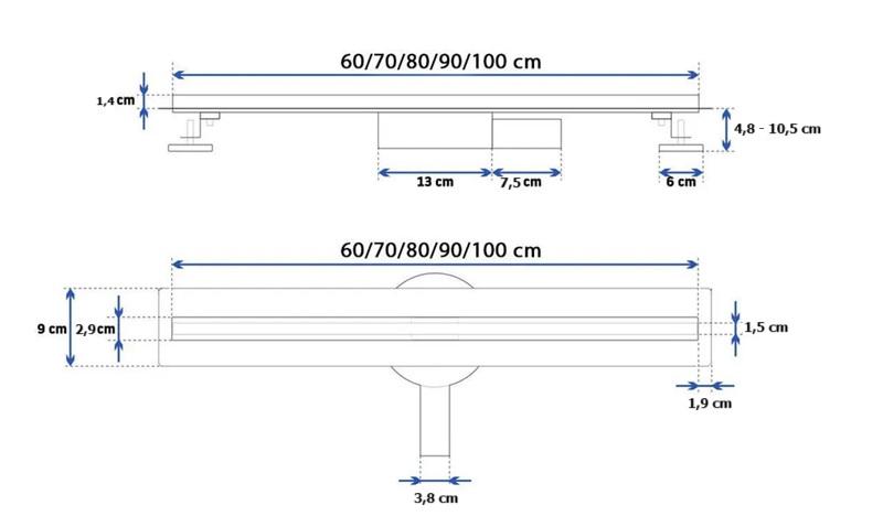 Фото AQUABATH AB-11C-1290-2000-GY_AB007-SS-800
